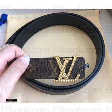 Louis Vuitton Width 3cm Belt LV114