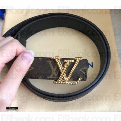 Louis Vuitton Width 3cm Belt LV116