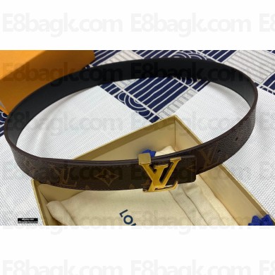 Louis Vuitton Width 3cm Belt LV81