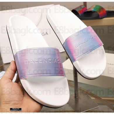 Balenciaga Logo Piscine Pool Slides Sandals 10 2021