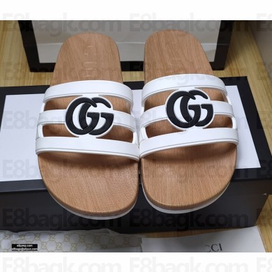 Gucci Rubber Slide Sandals 10 2021
