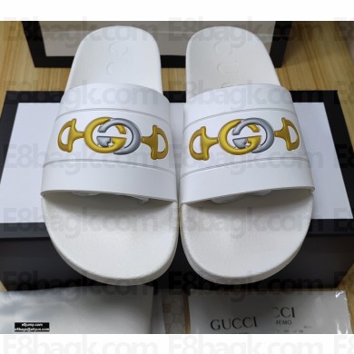 Gucci Rubber Slide Sandals 11 2021
