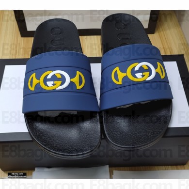 Gucci Rubber Slide Sandals 14 2021