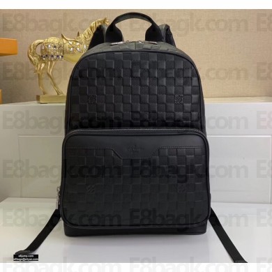 Louis Vuitton Damier Infini Leather Campus Backpack Bag N40306 Black