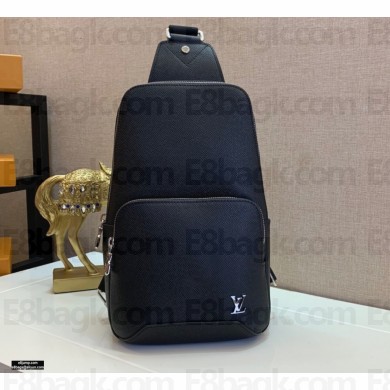 Louis Vuitton Taiga Leather Avenue Sling Bag M30443