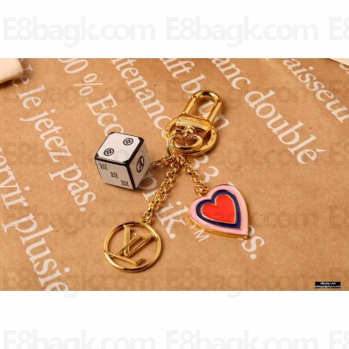 Louis Vuitton Game On Dice and Heart Bag Charm and Key Holder MP2913