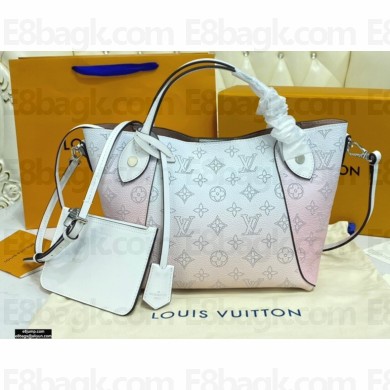 Louis Vuitton Mahina Perforated Leather Hina PM Bag M57858 Gradient Pink 2021