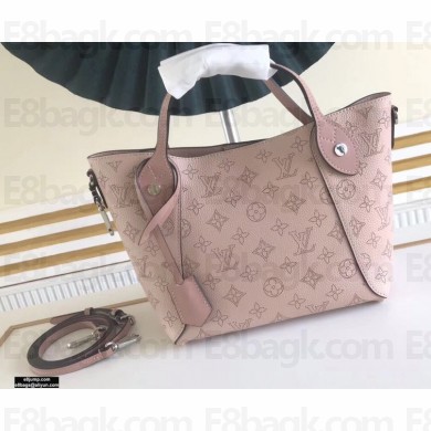 Louis Vuitton Mahina Perforated Leather Hina PM Bag M54353 Magnolia Pink 2021