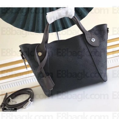 Louis Vuitton Mahina Perforated Leather Hina PM Bag M54350 Black 2021