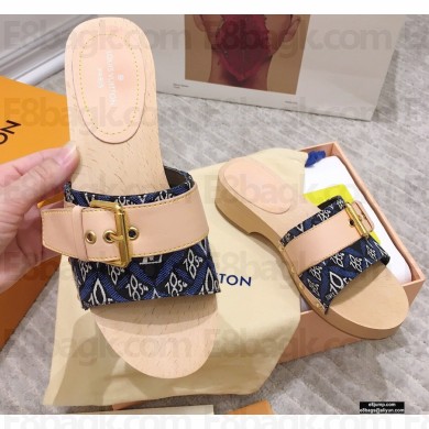 Louis Vuitton Lock It Flat Mules with Front Strap 02 2021