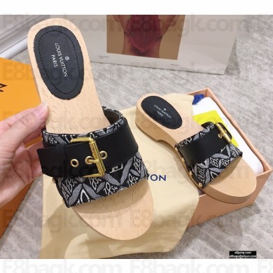 Louis Vuitton Lock It Flat Mules with Front Strap 03 2021
