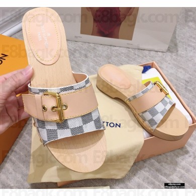 Louis Vuitton Lock It Flat Mules with Front Strap 07 2021