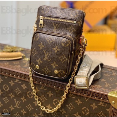 Louis Vuitton Monogram Canvas Utility Phone Sleeve Bag M80746 2021