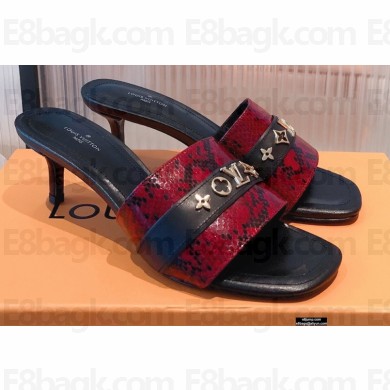 Louis Vuitton Monogram Studs Heel Revival Mules 03 2021