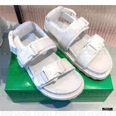 Bottega Veneta Magic Loop Sandals White 2021