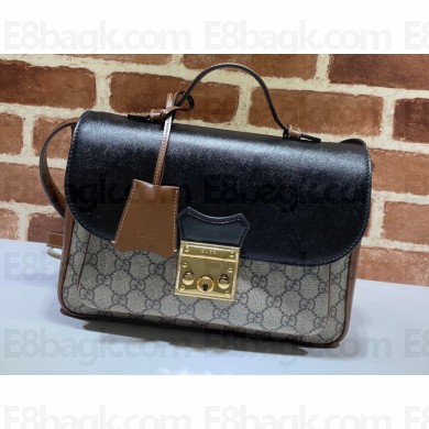 Gucci Padlock Small Shoulder Bag 644527 Black 2021