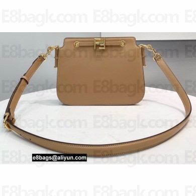Fendi Touch Leather Bag Beige 2021