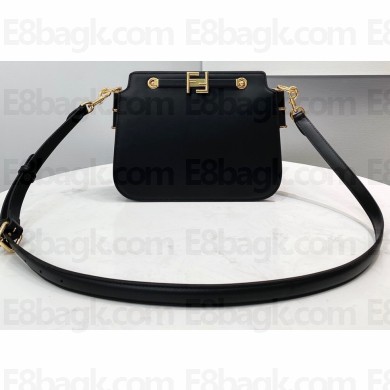 Fendi Touch Leather Bag Black 2021