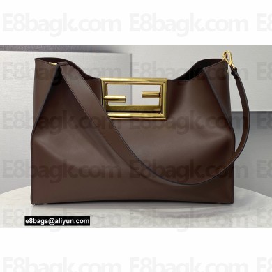 Fendi Way Medium Bag Coffee 2021