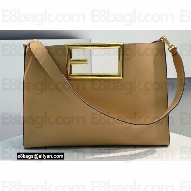 Fendi Way Medium Bag Beige 2021