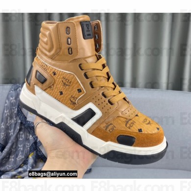 MCM Skyward High-Top Sneakers 03