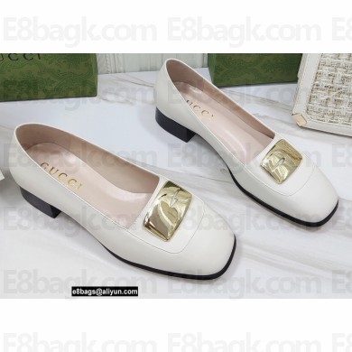 Gucci Heel 3cm Ballet Flats with G Buckle 03 2021