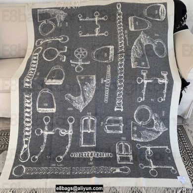 Hermes Cashmere Blanket 135x170cm H21 2021