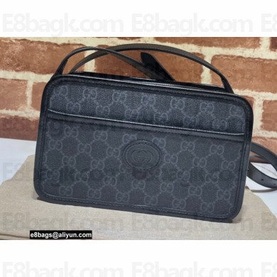 Gucci Mini bag with Interlocking G 658572 Black 2021