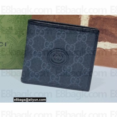 Gucci wallet with Interlocking G 671652 Black 2021