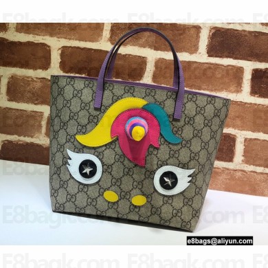 Gucci Children's GG unicorn tote bag 502189