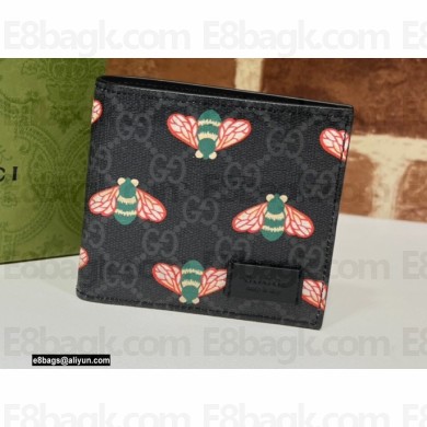 Gucci Bestiary Wallet with Bees 451268 2021