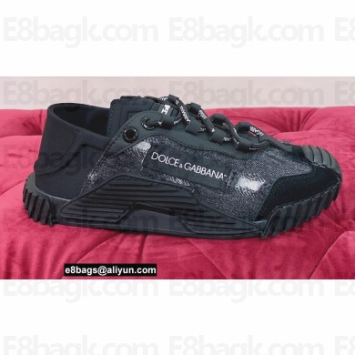 Dolce & Gabbana NS1 Slip On Sneakers In Mixed Materials 27 2022