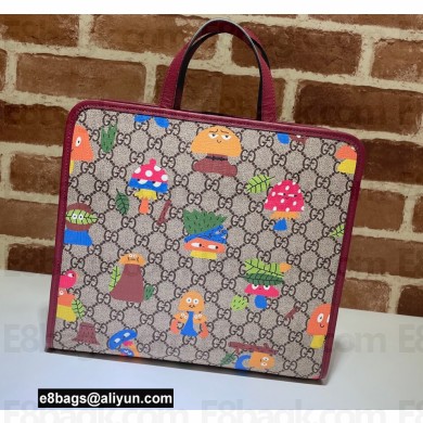 Gucci Children's GG Woodland Print Tote Bag 605614