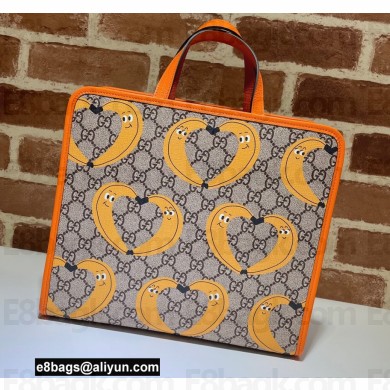 Gucci Children's GG Nina Dzyvulska Print Tote Bag 605614