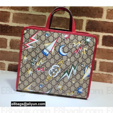 Gucci Children's GG Space Print Tote Bag 605614
