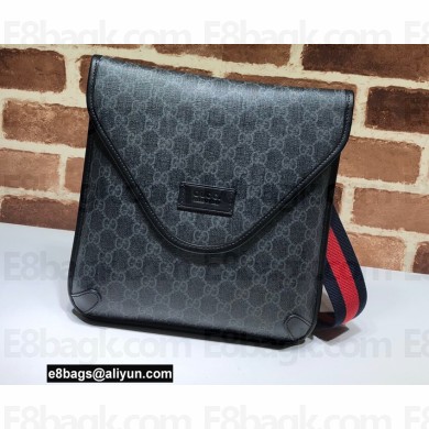 Gucci GG Supreme Messenger Bag 599521 Black 2021