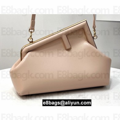Fendi First Small Leather Bag White 2021