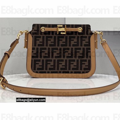 Fendi Touch Bag Brown FF Fabric 2021