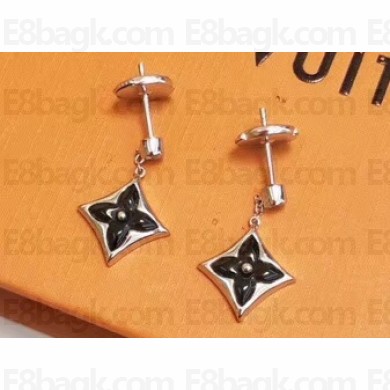 Louis Vuitton Color Blossom BB Star Studs Earring Black
