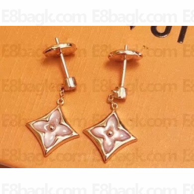 Louis Vuitton Color Blossom BB Star Studs Earring Pink