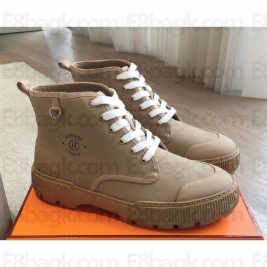 Hermes women/men Itineraire ankle boots in beige 2024