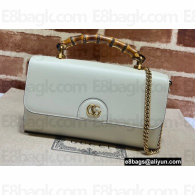 Gucci Diana Large Shoulder Bag 675795 White 2022