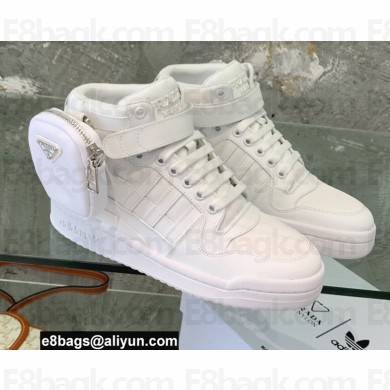 Prada x adidas Re-Nylon Forum High-top Sneakers White 2022