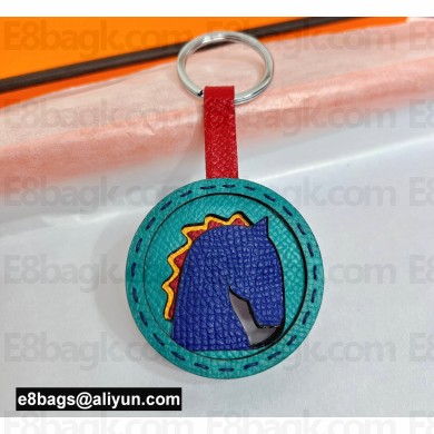 Hermes Horse Head Key Ring Charm 09 2022