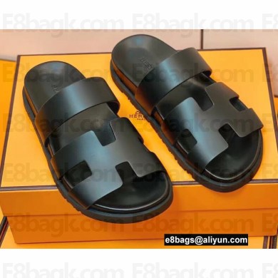 Hermes Original Calfskin Chypre Sandals 09
