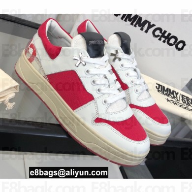 Jimmy Choo JC / ERIC HAZE FLORENT/F Trainers Sneakers White/Red 2022