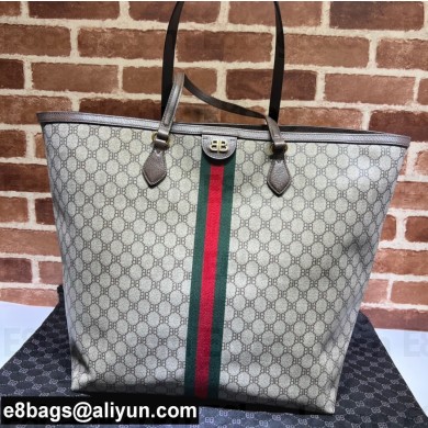 Gucci x Balenciaga The Hacker Project Large Tote Bag 680127 GG Canvas Beige 2022