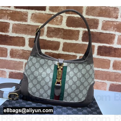 Gucci x Balenciaga The Hacker Project Small Hobo Bag 680118 GG Canvas Beige 2022