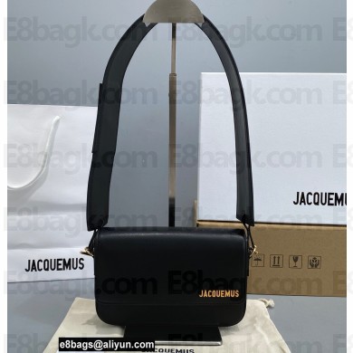 Jacquemus Le Carinu Small Square Bag Leather Black