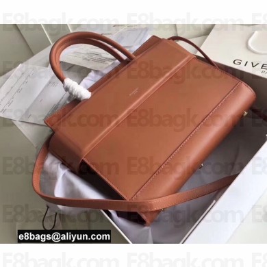 Givenchy Horizon Mini/Small Leather Bag Brown